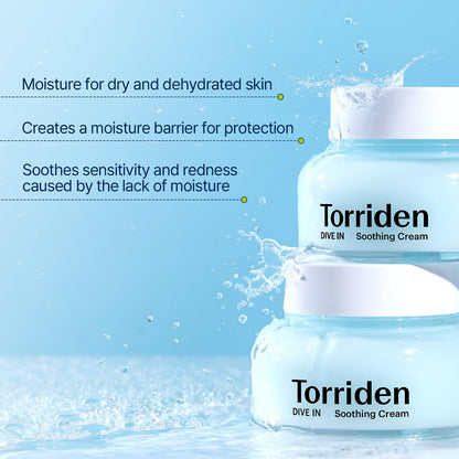 Torriden DIVE IN Hyaluronic Acid Soothing Cream 100ml