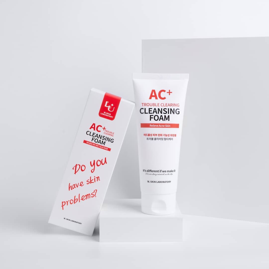 W. Skin Laboratory AC+ Trouble Clearing Cleansing Foam 150ml – Buy Online in Bangladesh from Gotimoy.com