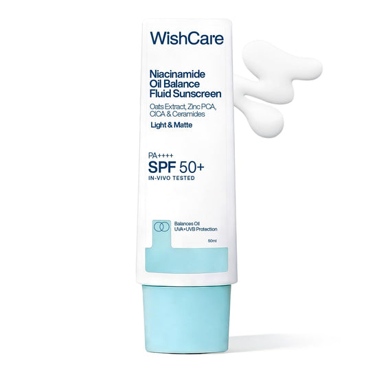 WishCare Niacinamide Oil Balance Fluid Sunscreen SPF50 50gm