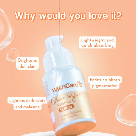 WishCare Super Bright C16 Viamin C Serum 30ml