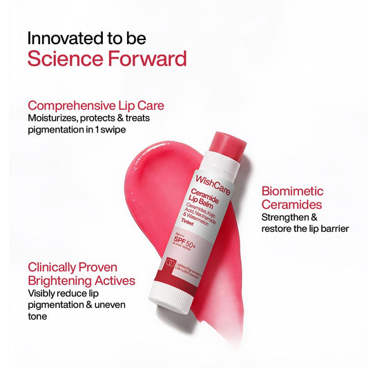 Wishcare Ceramide Tinted Lip Balm SPF50 5g