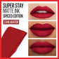 Maybelline (Thailand) Super Stay Matte Ink Liquid Lipstick 340 ExhiLarator