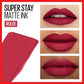 Maybelline (Thailand) Super Stay Matte Ink Liquid Lipstick 80 Ruler