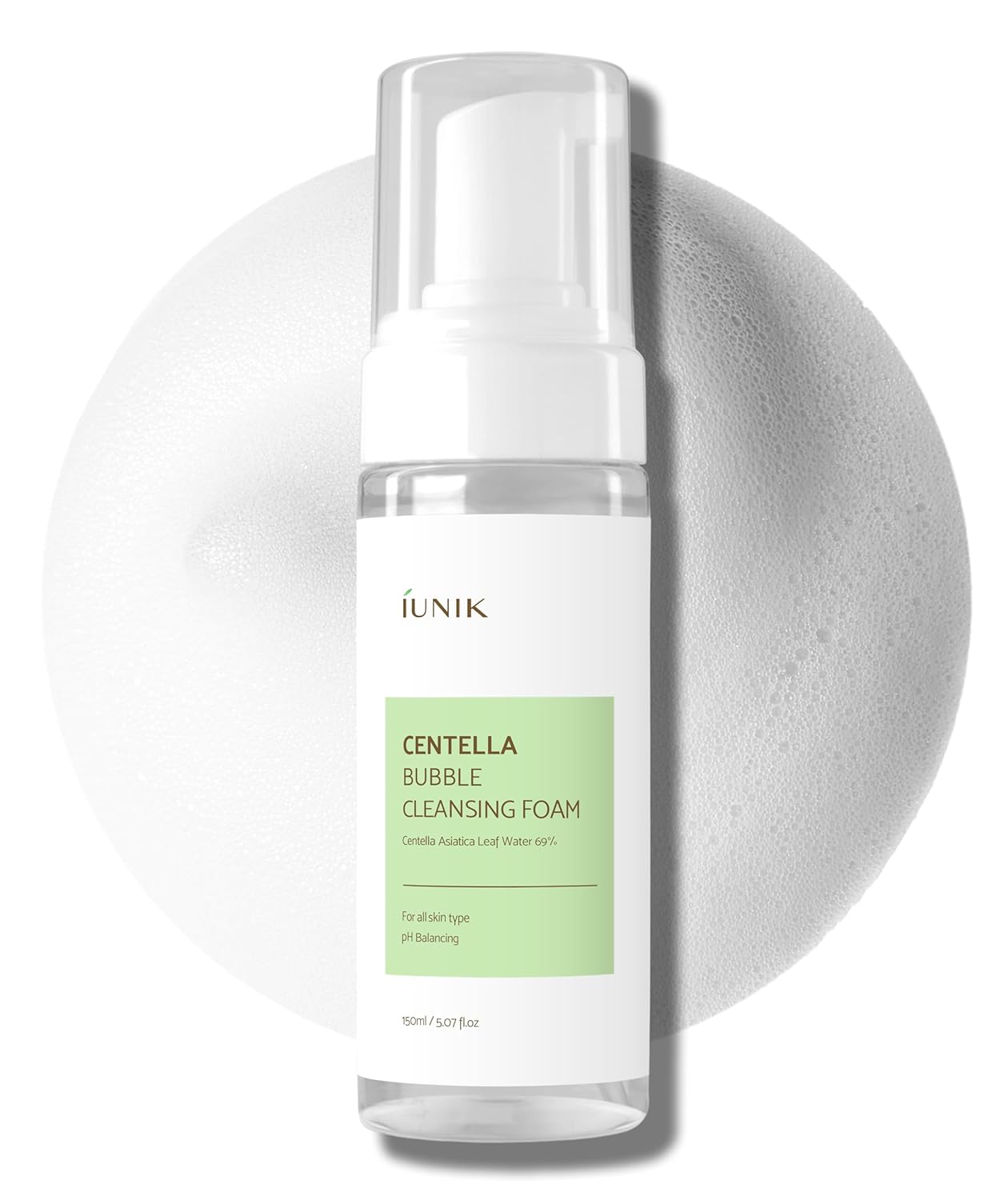 iUNIK Centella Bubble Cleansing Foam 150ml