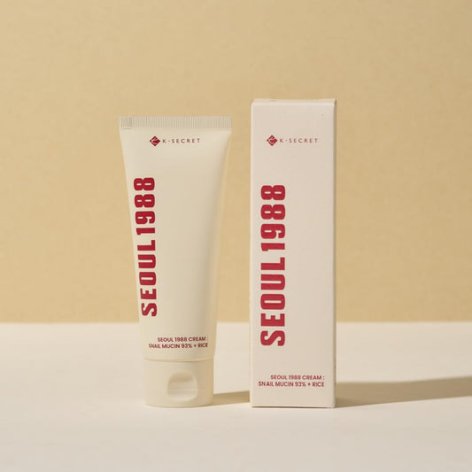 KSECRET Seoul 1988 Cream Snail Mucin 93+Rice 100ml