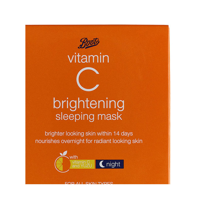 Boots Vitamin C Brightening Sleeping Mask 50ml – Buy Online in Bangladesh from Gotimoy.com
