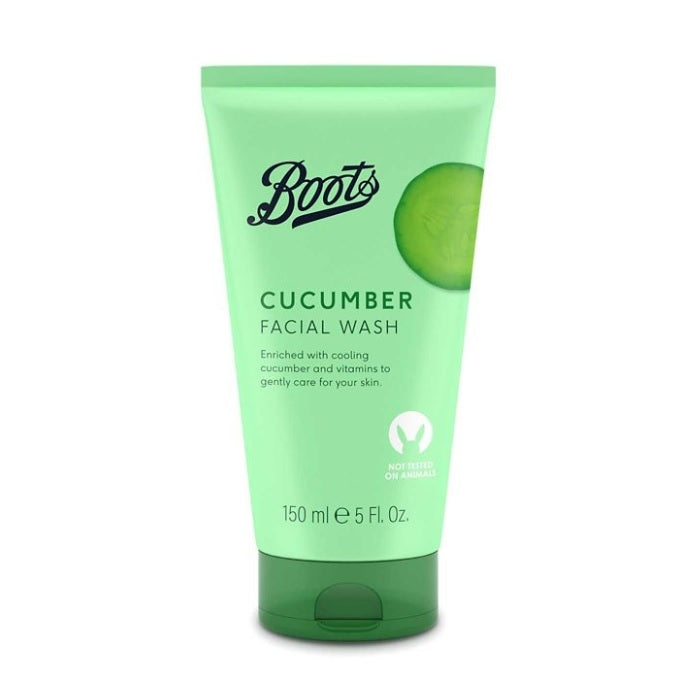 Boots (UK) Cucumber Face Wash For All Type Skin 150ml