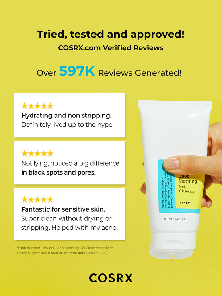 cosrx low ph good morning reviews