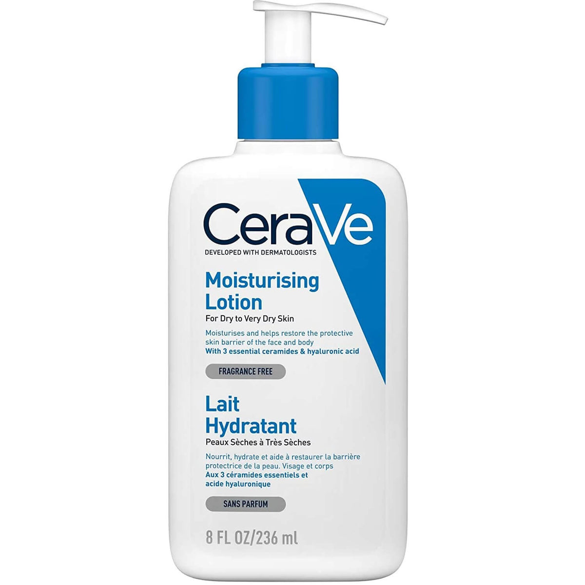 CeraVe (UK/France) Moisturising Lotion For Dry To Very Dry Skin 236ml – Buy Online in Bangladesh from Gotimoy.com