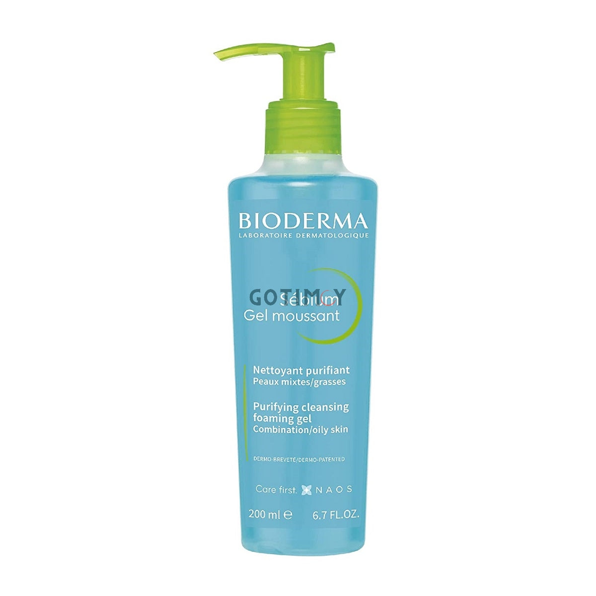 Bioderma (UK/France) Sebium Moussant Purifying Cleansing Foaming Gel Combination Oily Skin 200ml