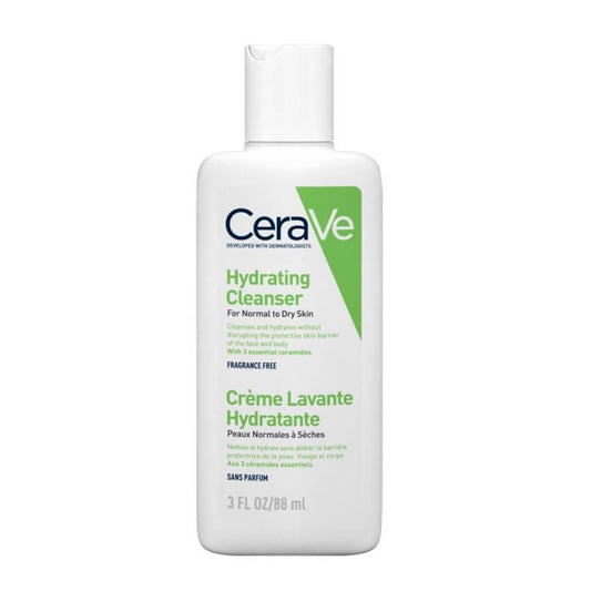CeraVe (UK/France) Hydrating Cleanser For Normal To Dry Skin Mini Travel 88ml