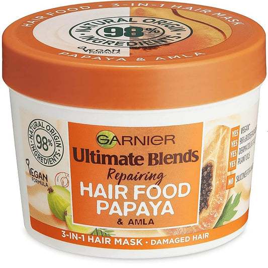 Garnier (UK/Germany) Ultimate Blends Hair Food Papaya & Amla For Damaged Hair Mask 390ml